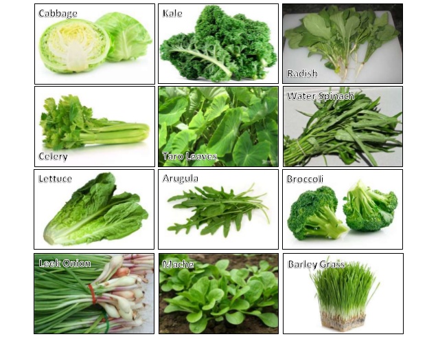 -Leafy Green Vegetables